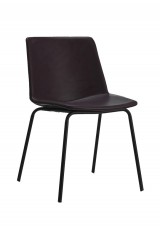 Cleona Side Chair - PU leather - Brown or Black Cleona Side Chair - PU leather - Brown or Black
